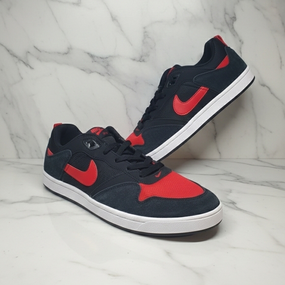 Nike Other - Nike Men's Black and Red Sneakers